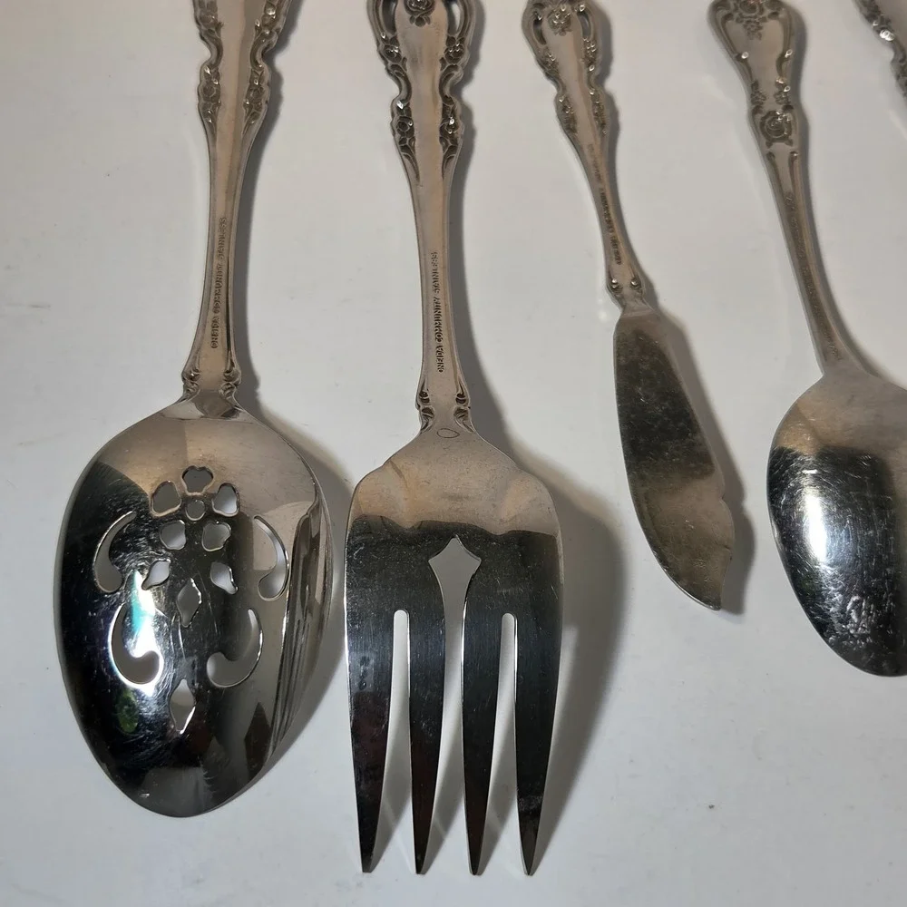 Oneida Stainless Brahms 6 Serving Pieces
